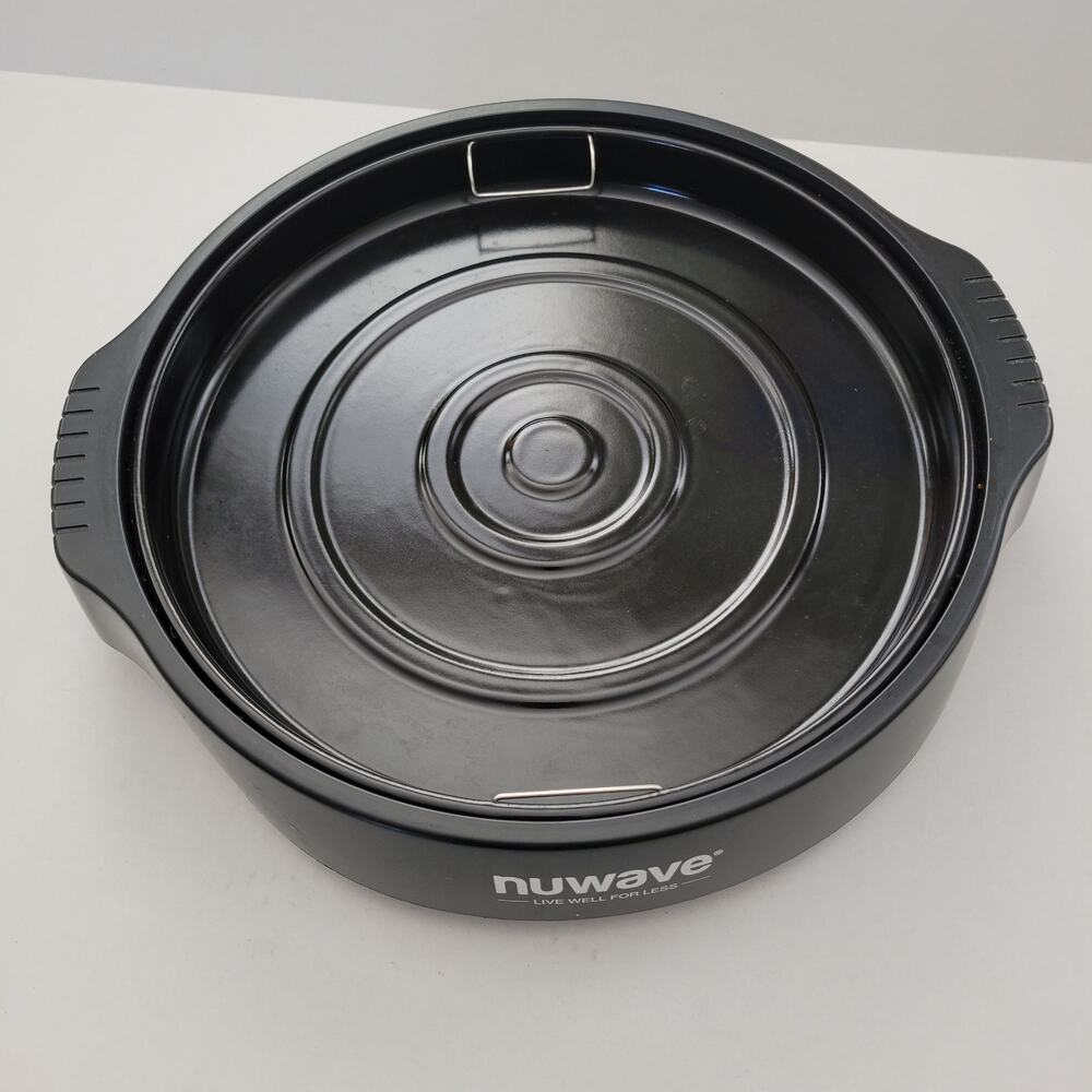 NuWave Pro Plus Infrared Oven Replacement Bottom Black Pan Base ONLY 20601